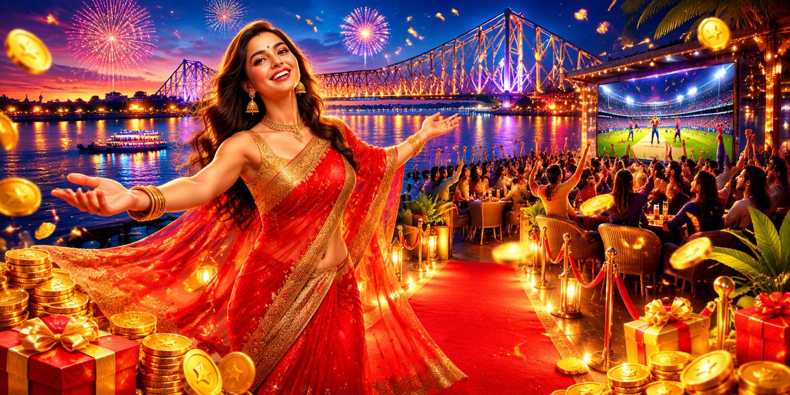 Lottery ticket seller in Kolkata near the Howrah Bridge